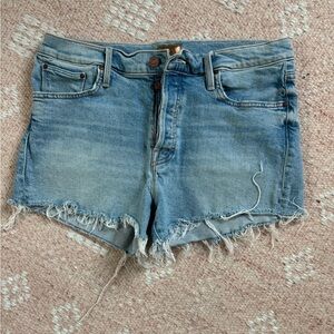 Mother High Waist denim short